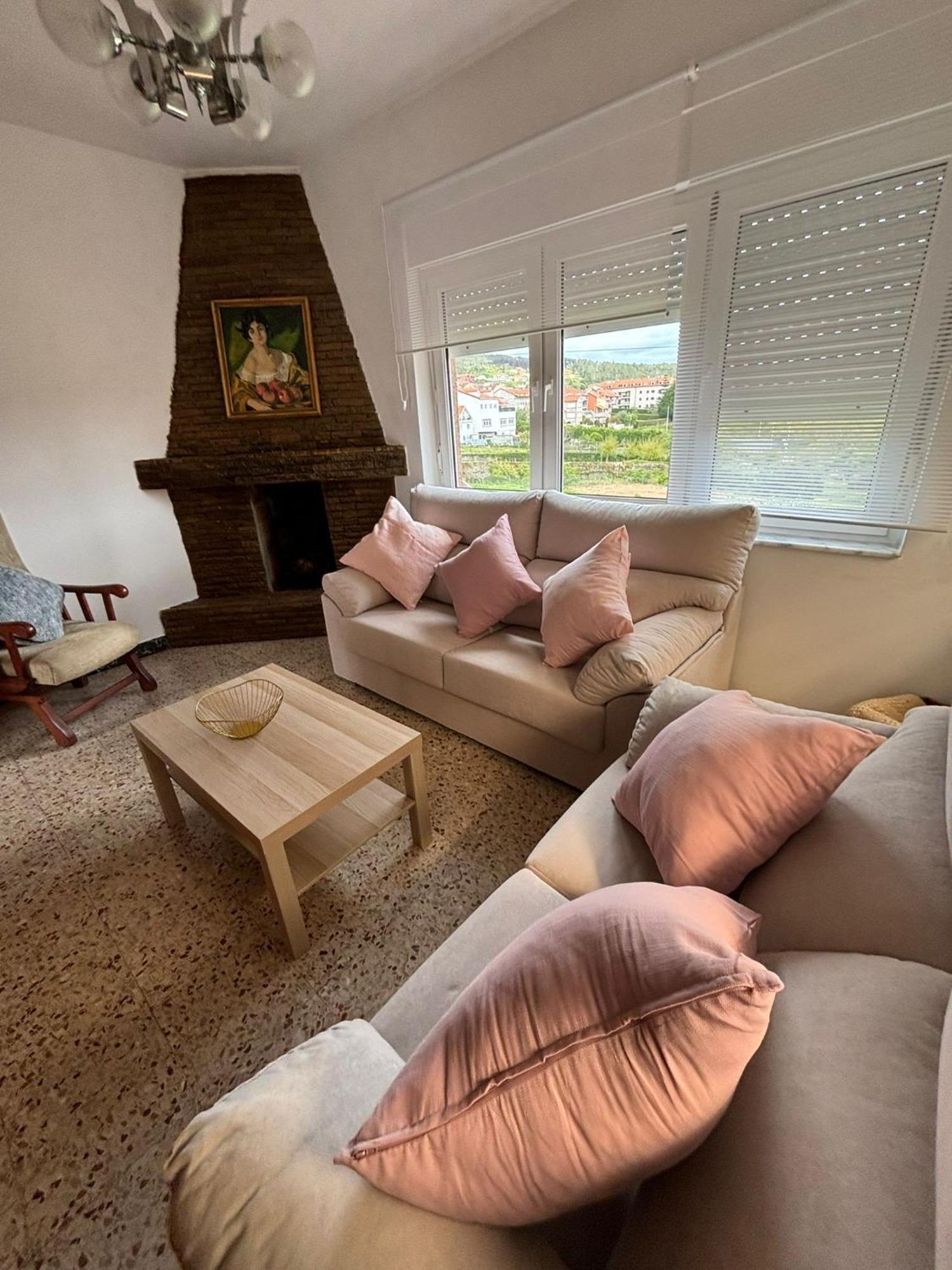 Casa De La Nina,Chalet Familiar Con Gran Terraza Finisterre Eksteriør billede